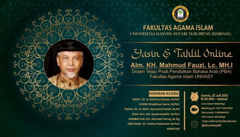 Mengenang Lebih Dalam, Sosok Mahaguru Alm. Ustadz Mahmud Fauzi