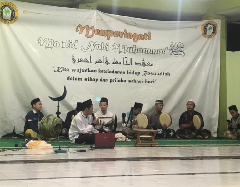Peringatan Maulid Nabi di Ma’had Al-Jami’ah Unhasy