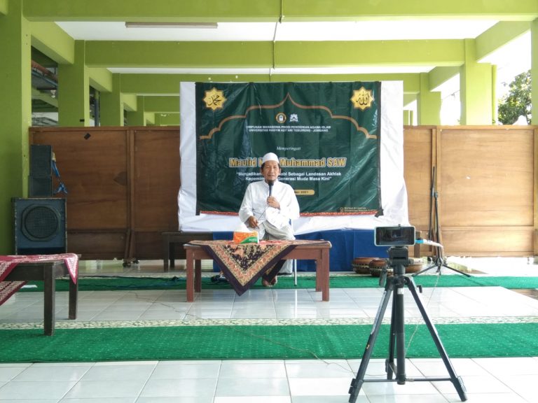 Dalam Rangka Memperingati Maulid Nabi, HMP PAI Gelar Kajian di Ma’had Al-Jami’ah Hasyim Asy’ari