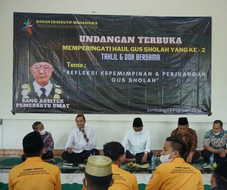 Civitas Akademika Unhasy Tahlil dan Doa Bersama di Acara Haul Ke-2 Gus Sholah