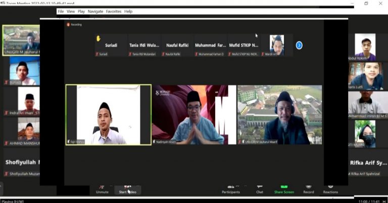 Pendapat Gus Nadir Tentang Kontekstualisasi Aswaja dalam Menjawab Tantangan Dunia