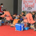 Bekerjasama dengan PMI Jombang, BEM FE Unhasy Lakukan Kegiatan Donor Darah