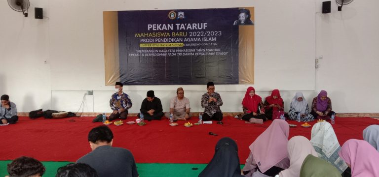 Ta’aruf Maba PAI Unhasy, Kenalkan Mahasiswa Pada Tridharma Perguruan Tinggi