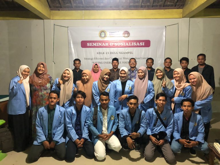 KDLK UNHASY Desa Ngampel Gelar Seminar Efisiensi Listrik