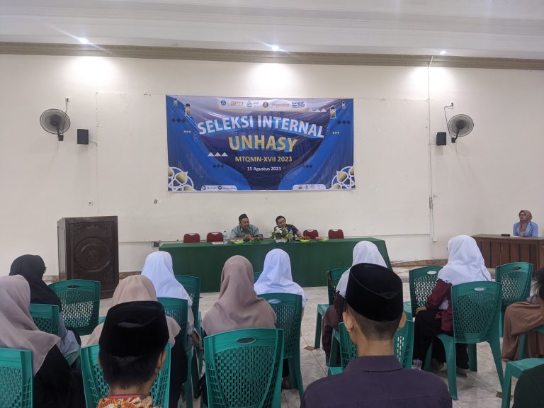 Jelang MTQMN Ke-XVII, Kafilah UNHASY Gelar Seleksi Internal