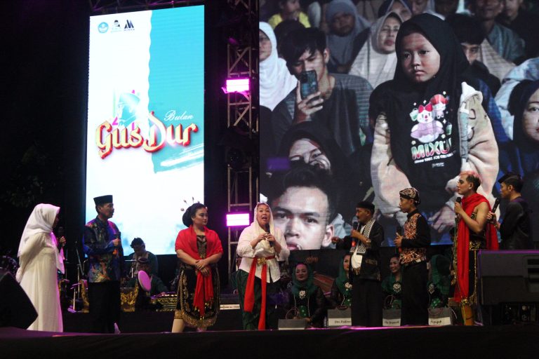 Cak Percil CS Meriahkan Peringatan Bulan Gus Dur di Minha Jombang