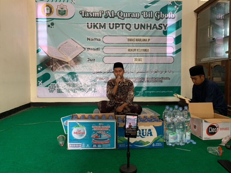 Pertama Kalinya, UKM UPTQ Gelar Tasmi’ 30 Juz bil Ghoib